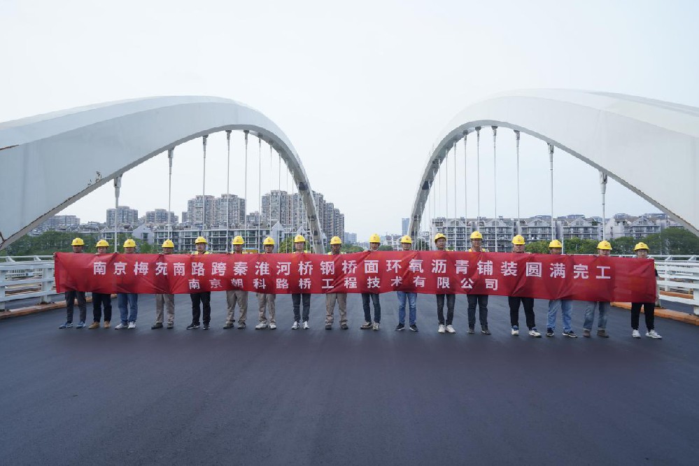 南京梅苑南路跨秦淮河大橋